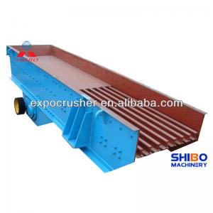 Hot sale professional vibrating feeder for mining with large capacity