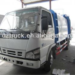 HOT SALE Qingling ISUZU 4*2 garbage compactor recycling truck