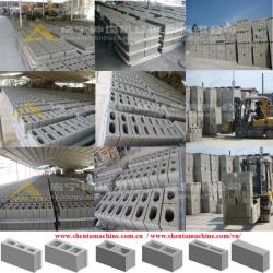 hot sale QTY8-15 shenta hydroform automatic concrete bricks and blocks making machine