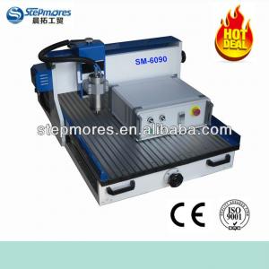 Hot sale SM6090 pcb/PVC/aluminum/glass cutting cnc router