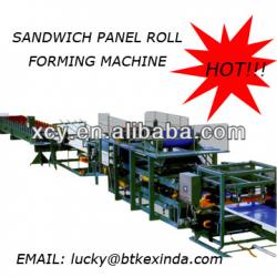 HOT sandwich panel automatic production line