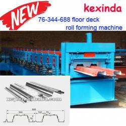 hot sell 76-344-688 floor deck plate cold roll forming machine