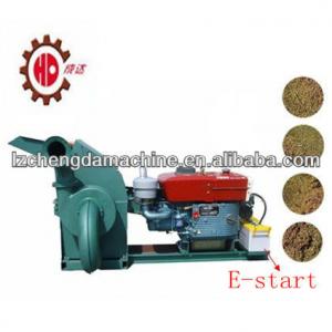 Hot sell CF420A 22hp wood hammer mill with diesel engine