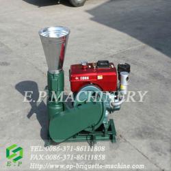 Hot Sell Diesel Engine Flat Die Stalk Pellet Press