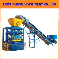 hot sell QT 4-24 semi-automatic brick making machine