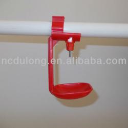 hot selling durable nipple drip cup with water nipple