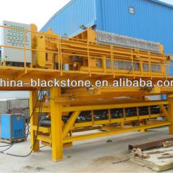 Hot selling sludge dewatering plate and frame filter press for mining or wastewater industry