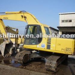 HOT!!! USED ORIGINAL PC200-6 CRAWLER EXCAVATOR