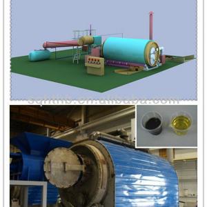 Hottest waste/used plastic/tyre pyrolysis equipment /plant for diesel