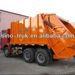 HOWO 16cbm 10wheels compressed garbage truck