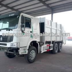 HOWO Refuse Garbage Compactor Truck,Waste station,Garbage compressor