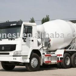 HOWO10 cube concrete mixer truck capacity 8/9/10 cube