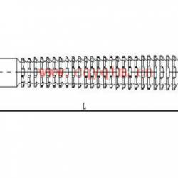 HSS parallel side spline broaches with coating TIN or TIAIN