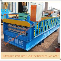 HX New Type Double Layer Roof and Wall Cold Steel Sheet Roll Forming Machinery in China