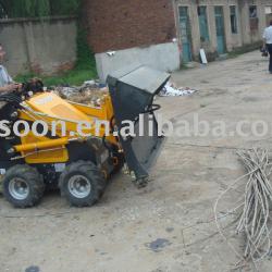 HY380 MINI SKID STEER LOADER WITH 4 in 1 bucket