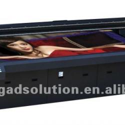 Hybrid UV Flatbed + roll to roll Printer Flora PP2510UV with 10 Konica 512 heads