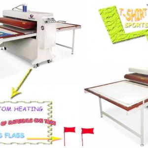 hydraulci heat transfer machine for sports wear