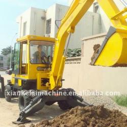 Hydraulic 45C wheel excavator