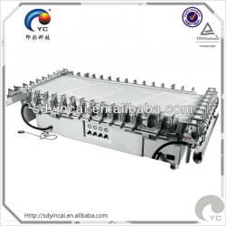 Hydraulic automatic pressure screen frame stretching machine