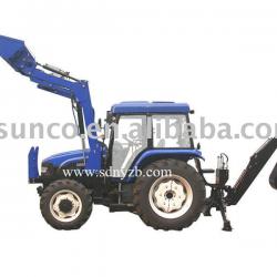 hydraulic backhoe loader