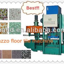 Hydraulic cement floor Terrazzo Tile pressing plant/automatic floor terrazzo tile making machine