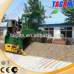 Hydraulic crawler food waste composting compost machine M4000