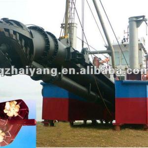 hydraulic cutter head channel dredger