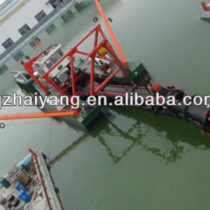 Hydraulic cutter suction dredge