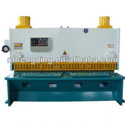 Hydraulic E20 NC guillotine shearing machine/Hydraulic guillotine shear with one year warranty