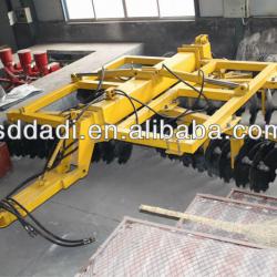 Hydraulic heavy duty symmetrical disc harrow