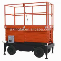 Hydraulic mobile scissor lifter