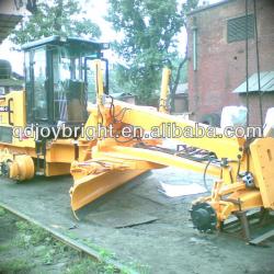 hydraulic motor grader with Cummins engine,self-propelled,cabin,A/C,middle blade,6wheels