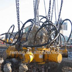 hydraulic pile breaker, Round Concrete Pile Breaker