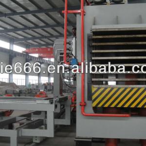 hydraulic plywood hot press machine in press / hot press machine for making plywood / plywood making machine