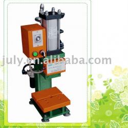 Hydraulic press for riveting and punching