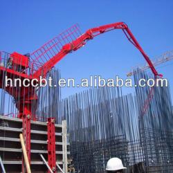 hydraulic sationary concrete placing boom