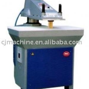 Hydraulic swing arm cutting press