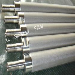 Hydraulic system sintered wire filter cartridge