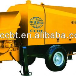 hydraulic trailer electrical motor concrete pumping machine HBT80.16.132S