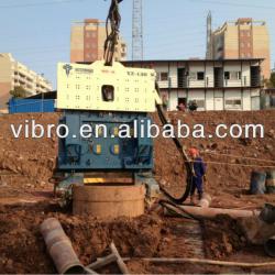 hydraulic vibrating hammers YZ130, hydraulic pile hammer, hydraulic hammer