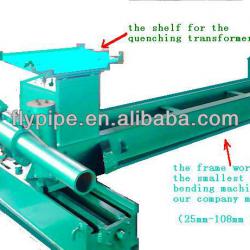 induction heating round and square pipe tube and bar bending machine