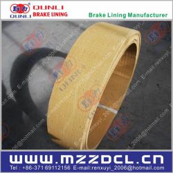 Industrial Brake lining in roll, Non Asbestos Woven Resin Brake Lining, brake lining for crane