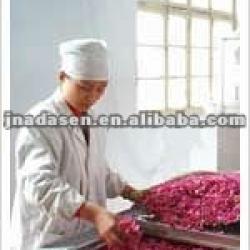 industrial continuous red roses flower microwave drying machine with CE