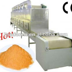 Industrial conveyor belt type microwave turmeric powder dryer and sterilizer