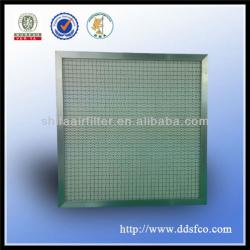 Industrial deep pleated panel pre filter