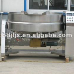 industrial heating pot with stirrer