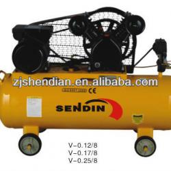 industrial piston belt driven air compressor V-0.25/8 at best price