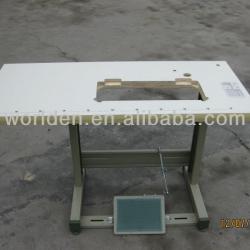 Industrial sewing machine stand and table