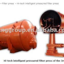 Intelligent disc pressure filter press