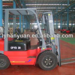 Internal Combustion Counter-balanced 3 ton LPG forklift price